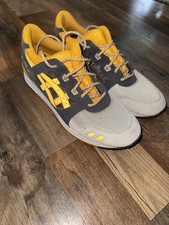 ASICS GEL-LYTE III Men's Low Top Sneakers Gray Yellow White H521N