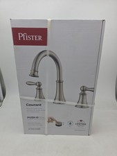 Pfister Courant 2-Handle Widespread Brushed Nickel Bathroom Sink Faucet -...
