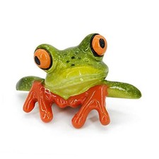 3D Peep Frog Funny Car Stickers Rearview Mirror Computer Ornaments B