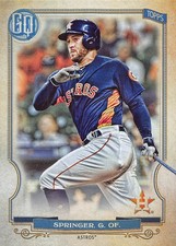 George Springer 2020 Topps Gypsy Queen 276 Houston Astros BASEBALL Card