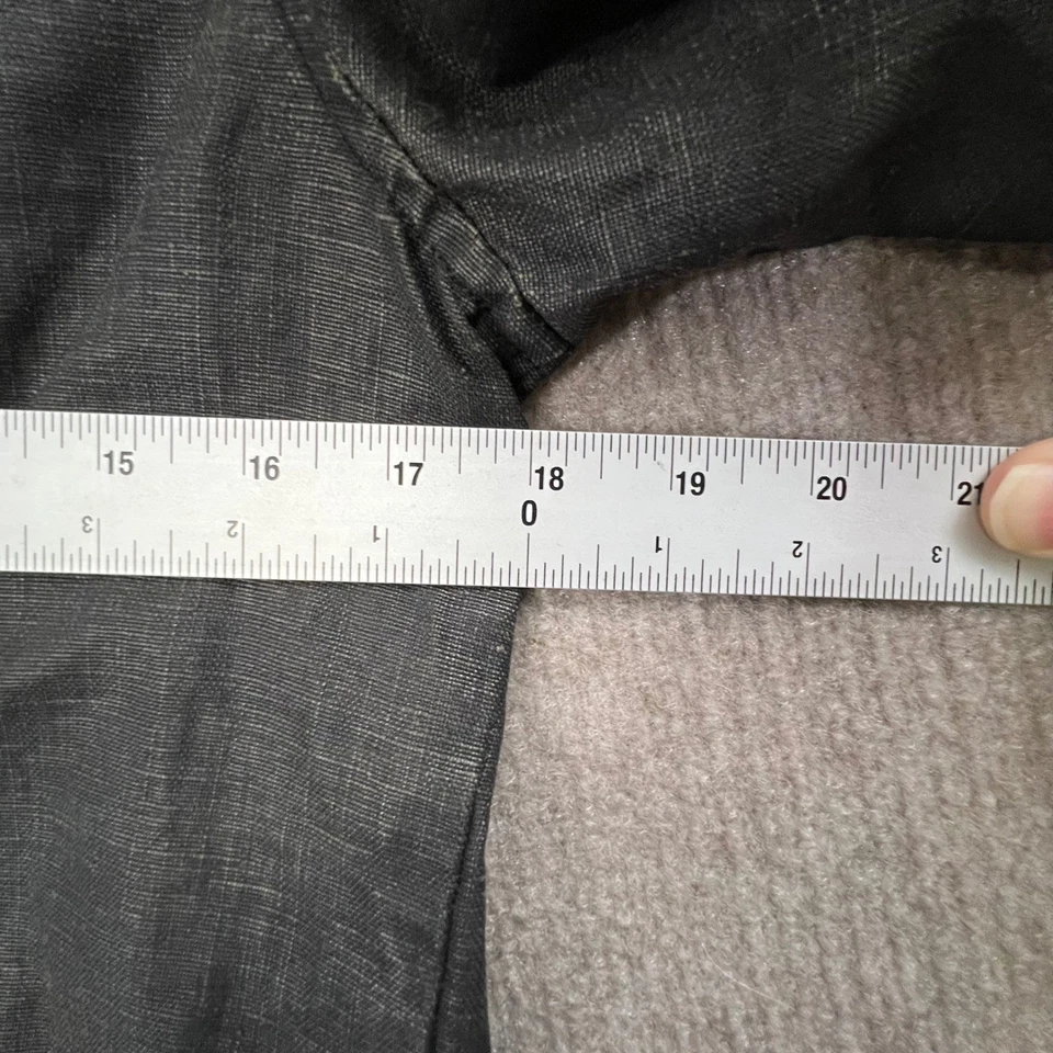 Cabi Style 901 Linen Blend Gray Moto Jacket Biker Asymmetrical Women's Medium - Image 4 of 4