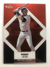 Derek Jeter 2006 Finest Baseball Card #125 New York Yankees NICE!!