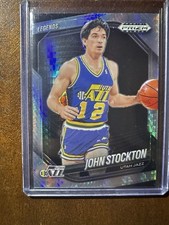 2024-25 Prizm Black Basketball John Stockton LEGENDS Silver Prizm #283 Utah Jazz