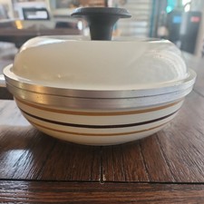 Regal Ware Heavy-Weight Cast Aluminum 1 Quart 7” Sauce Fry Pan Pot w Lid USA vtg