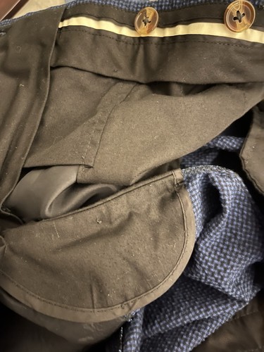 NWOT Gucci Suit Mens Jacket and Pants Blue Seersucker Check (EU) 46R (US) 36R - Picture 15 of 15
