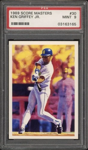 1989 Scoremasters Ken Griffey Jr. Rookie RC #30 PSA 9 Mint HOF Seattle Mariners