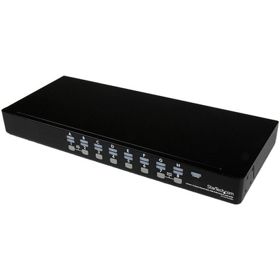StarTech 16 Port 1U Rackmount USB KVM Switch with OSD