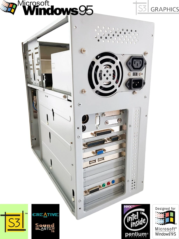 Alienware Área 51: Intel Pentium @200 MHz MMX, 8,4 GB HD, 32 MB Ram [Clon de colección] Foto 2 de 4