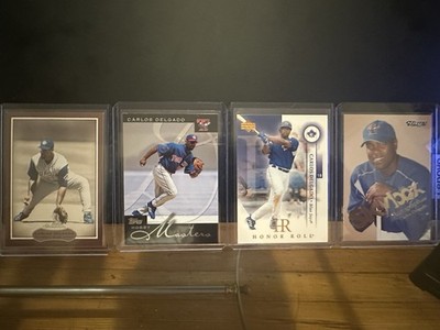 Carlos Delgado 4 Card Lot TORONTO BLUE JAYS