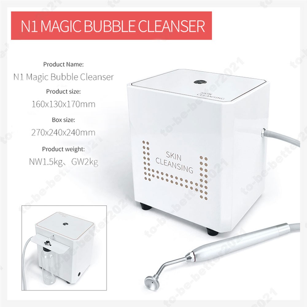 Mini Magic Oxygen Bubble Beauty Facial Cleaning Skin Rejuvenation SPA Machine