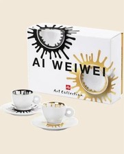 Illy Art Collection - Ai Wei Wei espresso cup and saucer pair - $145
