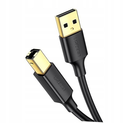 USB B Kabel Drucker Scanner - USB 2.0 480mbps 1,5m Schwarz