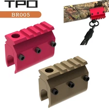 Universal Barrel Mount Picatinny Rail Clamps Shotgun Barrel Clamp with QD Whole