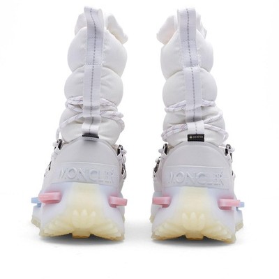 adidas x Moncler GoreTex Triple White Winter Boots Shoes NMD Boost