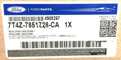#ad #ad Ford Parts Roof Moulding 7T4Z 7851728 CA 7T4Z7851728CA Factory Sealed NOS $141.95