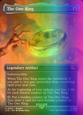 MTG The One Ring (451/511) The Lord of the Rings Tales of Middle-earth LP FOIL