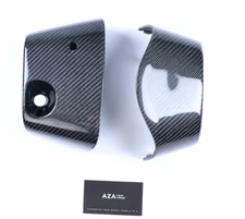 1990-93 MUSTANG FOXBODY UPPER & LOWER STEERING COLUMN COVER CARBON FIBER