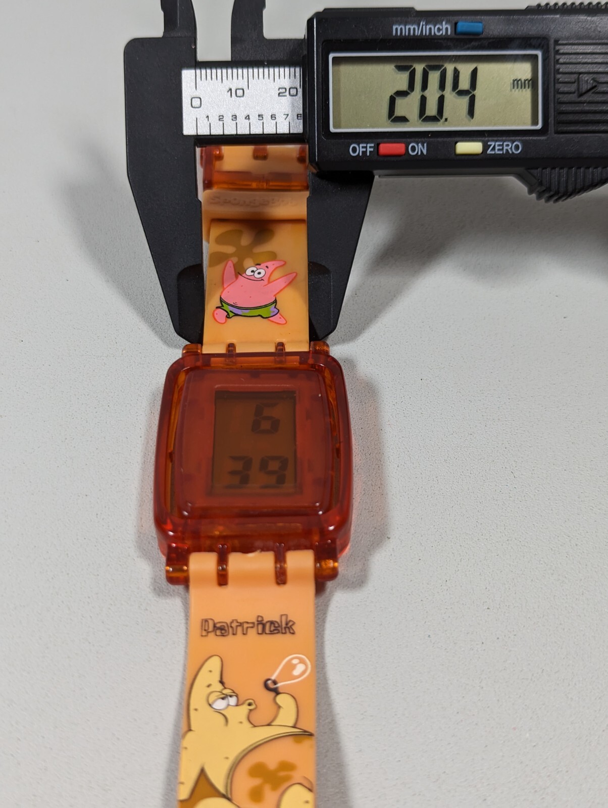 Patrick Spong Bob Digital Reversible Silicone Ban… - image 8