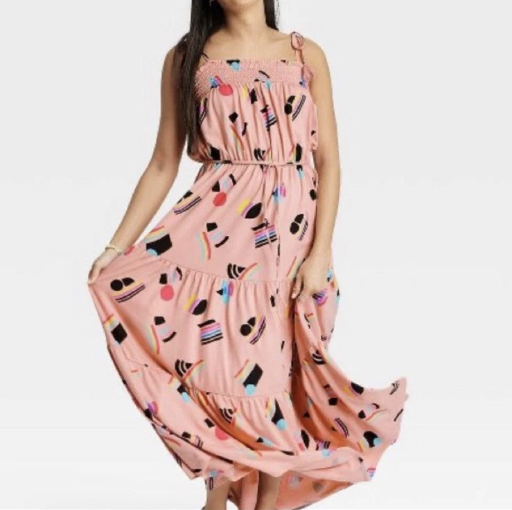 Cotton maxi dress target sales