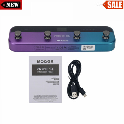 MOOER   S1 Electric Guitar Effects Pedal Dual Channel Support APP Control #A6-9