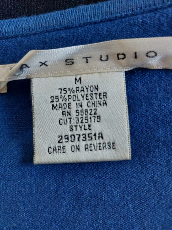 Max Studio Damen Kleid Strickkleid Gr. M Etuikleid Ärmel 3/4 - Bild 3 von 3