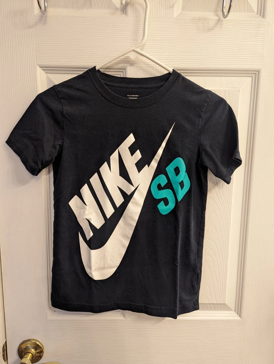 Nike SB T Shirt Youth Medium Black Size Medium Short Sleeve Shirt