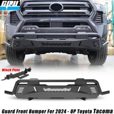 Guard Front Bumper For 2024-2026 Toyota Tacoma Guard Front Bumper Wwinch Plate Guard Front Bumper For 2024-2026 Toyota Tacoma Guard Front Bumper Wwinch Plate