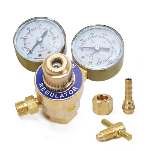 Oxygen Gas Welding Welder Regulator Pressure Gauge Victor-Style Cutting CGA540 - Picture 11 of 14