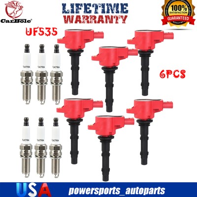 Set Of 6 Ignition Coils For Dodge Sprinter & Mercedes C230 C300 E350 ML350 GLK350 (2005-2013)