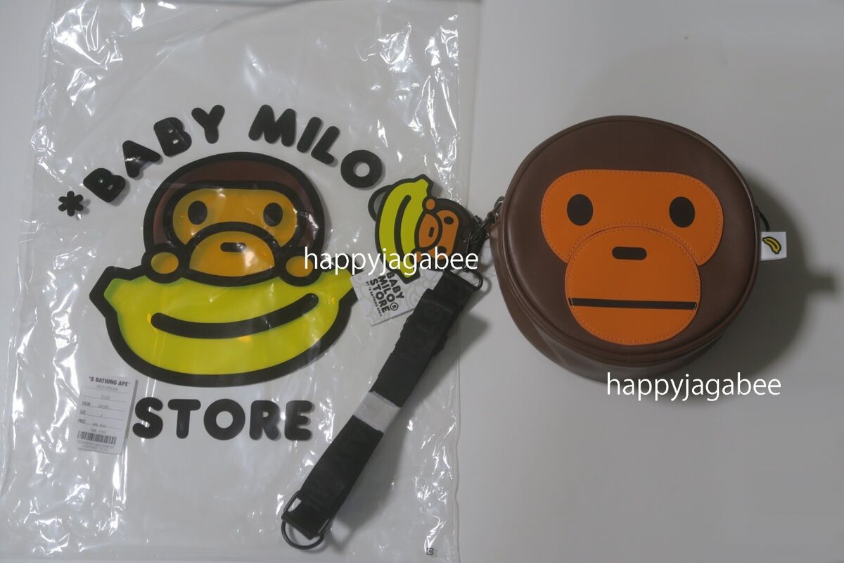 A BATHING APE BABY MILO STORE Goods BABY MILO SHOULDER BAG A BATHING APE BABY MILO STORE Goods BABY MILO SHOULDER BAG