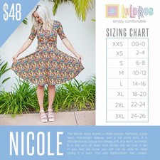 NEW LuLaRoe NICOLE Dress in size Small NWTA