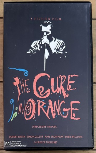 Cure, The - The Cure in Orange PAL VHS, 1988 AU Edition Very Good Condition