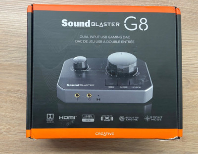 Creative Sound Blaster G8 Hi-Res DUAL USB Gaming DAC und Verstärker