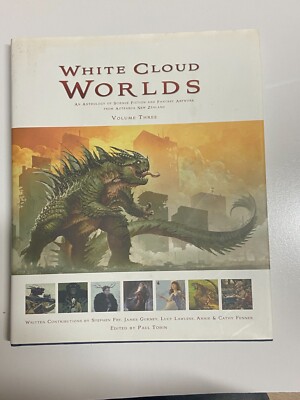 *SIGNED* White Cloud Worlds Volume 3, Hardcover Science Fiction & Fantasy Art