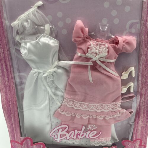 Mattel Barbie 2005 Moda El Cascanueces Colección Cuento de Hadas Dos Vestidos NUEVO - Imagen 2 de 13