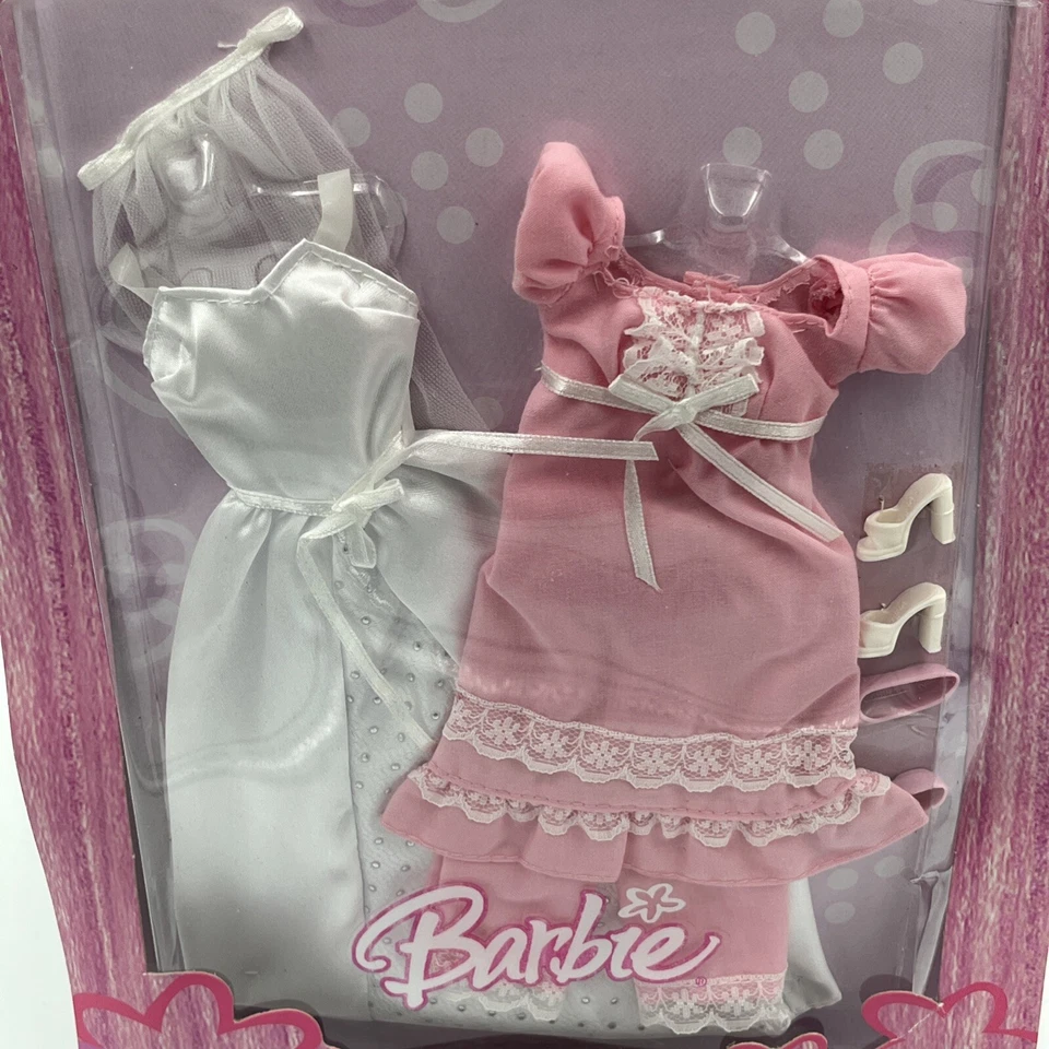 Mattel Barbie 2005 моды Щелкунчик сказка коллекции два платья новый - Изображение 2 из 4