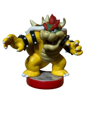 Nintendo Amiibo Super Mario Series Bowser Red Base