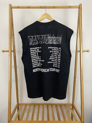 VTG Danzig Blackacidevil Metal Skull 1997 North American Band Tour