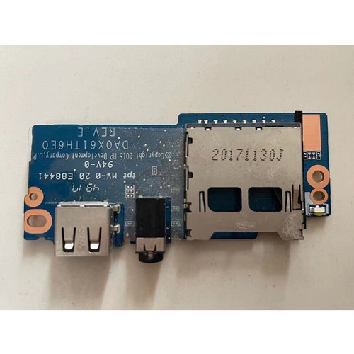 For HP 430 440 G3 SD Card Reader Board USB Small Board Audio Board DA0X61TH6E0 - Picture 4 of 8