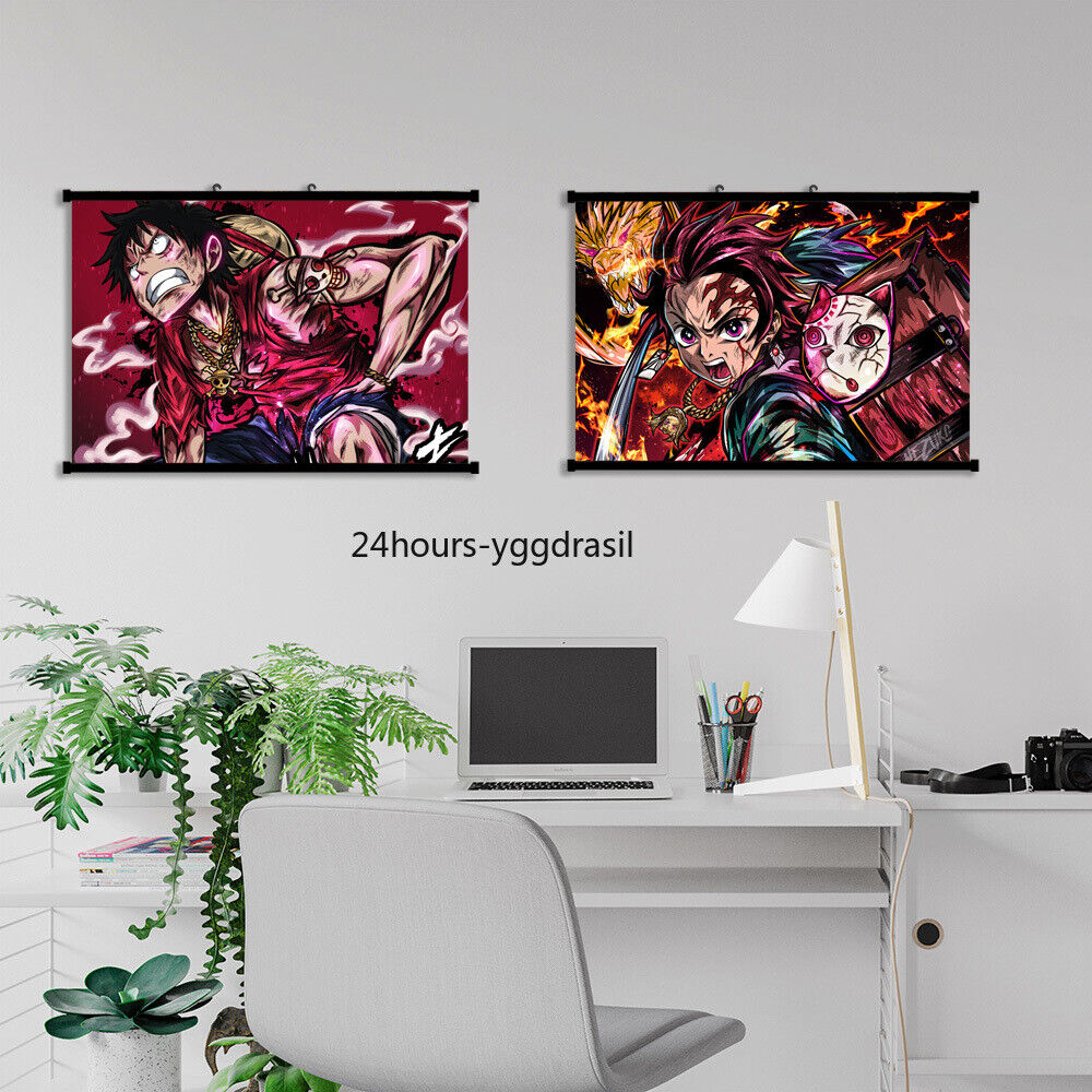 Anime Wall Art One Piece Toile Peintures Luffy Photos Impressions