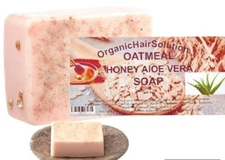 OATMEAL Bar SOAP With Honey & Aloe Vera or ECZEMA and SENSITIVE skin-All skin