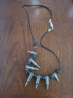 Alchemy Gothic ULP29 Sure Shot .32 Calibre Beaded Necklace RARE 