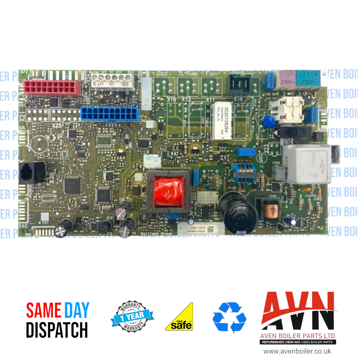 VAILLANT Ecotec PLUS PR0 24 & Pro 28 (2012) Circuito Stampato PCB - Foto 13