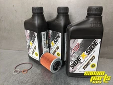 KLOTZ V TWIN FULL SYNTHETIC OIL CHANGE KIT 10W-50 Highflow HF152 Oil Filter