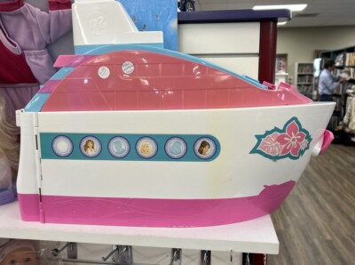 Large Mattel Barbie Party Cruise Ship 2007 With Partial