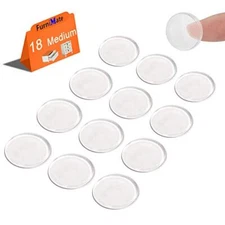 Glass Table Top Anti Slip Pads Self Adhesive- Glass Table Top Medium 18pcs