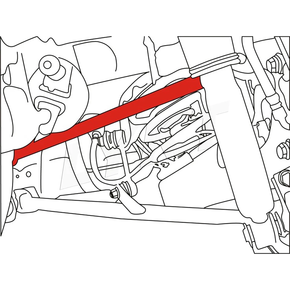 LYKT2pcs Alignment Rear Camber Kit Adjustable Upper Control Arms for Toyota RAV4 - Image 2 of 4