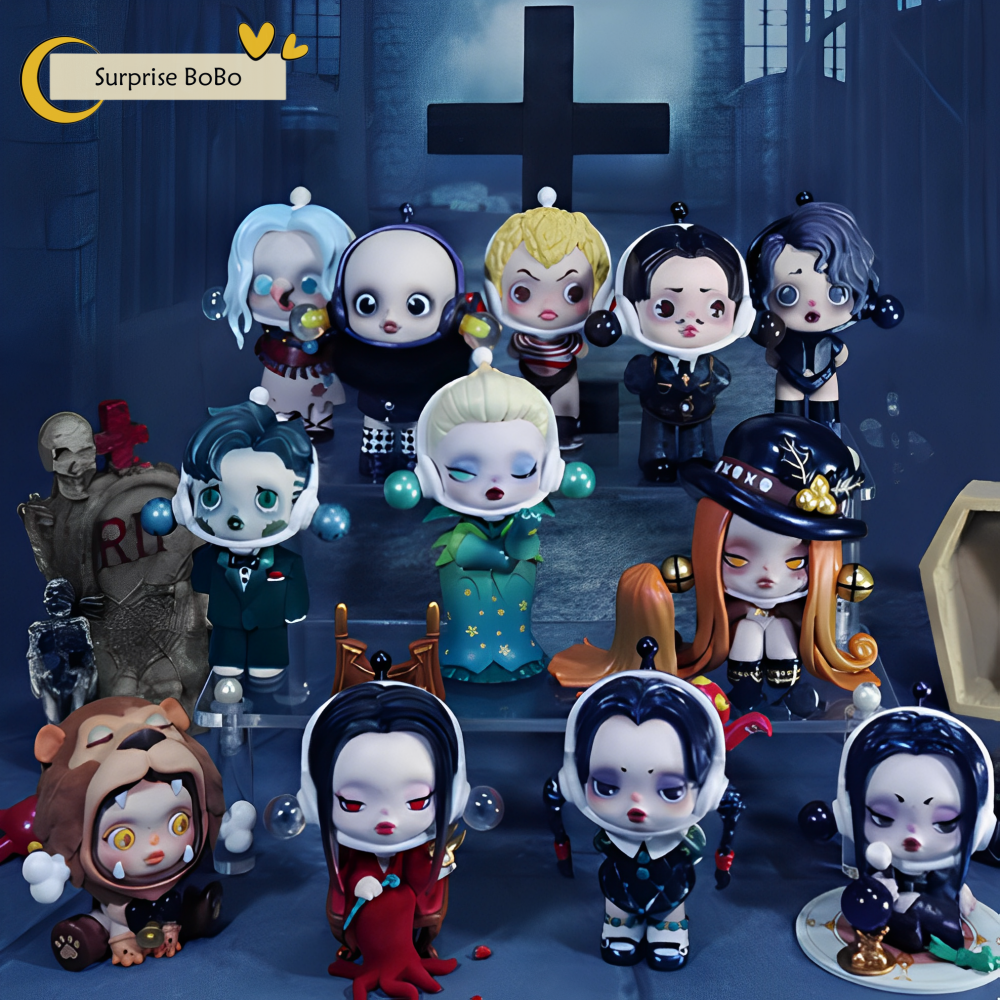 POP MART Skullpanda X The Addams Family Series Blind Box POP MART Skullpanda X The Addams Family Series Blind Box