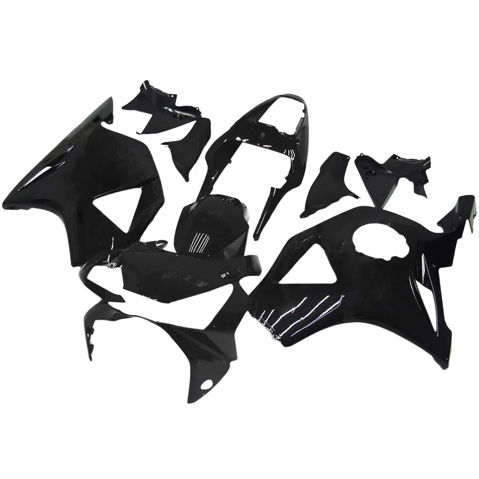 Gloss Black Fairing Kit For Honda CBR954RR 2002 2003 Plastic Injection Bodywork — 第 2/4 张图片