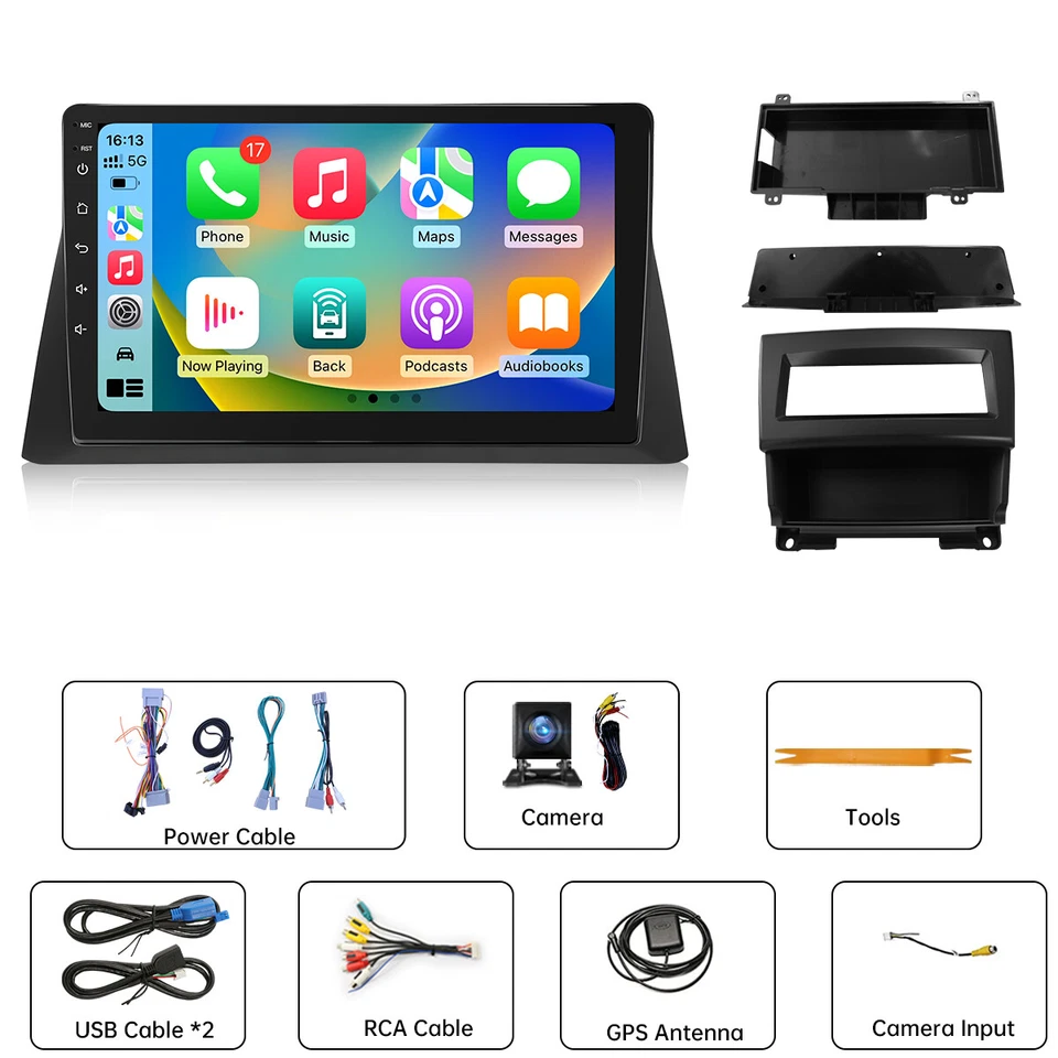 Apple Carplay For Honda Accord 2008-2012 Radio Stereo Navigation Backup Camera - Image 3 of 4